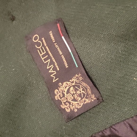 ZARA Bottle Green Wool Coat MANTECO 9164/744 - Picture 6 of 6